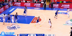 金年会体育不容易！奈特冲击篮筐强攻得手 广厦取得本场首次领先